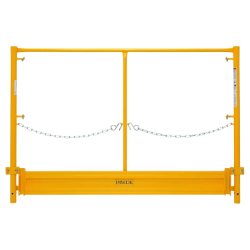 Picture of 5' End Panel w/ Toeboard - #7 Tube Size