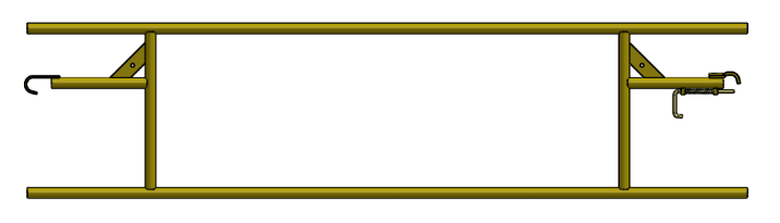 Picture of 7' Intermediate Side Guard Rail Panel