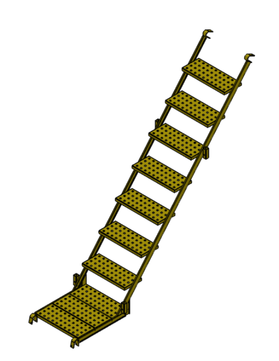 Picture of 7' Stair Section for 6' 5" Frame