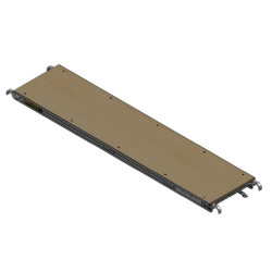 Picture of 28"W x 7'L Tuf-N-Lite Walkboard w/ Type B Hook