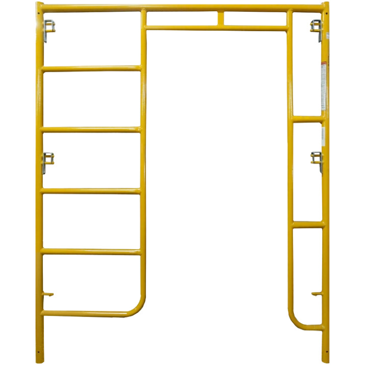 Picture of Open Climbing Ladder Frame - 5'W x 6'6"H - #6 Tube - C-lock at 27.75" Spacing