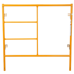 Picture of Step Frame - 5'W x 4'6"H - #7 Tube - C-lock at 27.75" Spacing - Random Rung Spacing