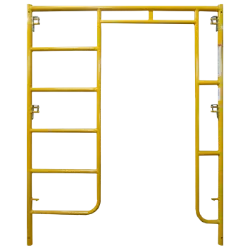 Picture of Open Climbing Ladder Frame - 5'W x 6'6"H - #7 Tube - C-lock at 27.75" Spacing