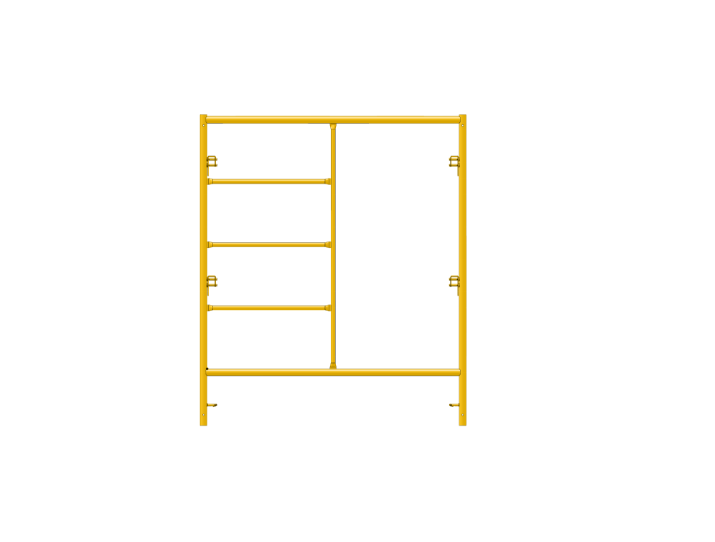 Picture of Step Frame - 5'W x 6'H - #6 Tube - C-lock at 27.75" Spacing - Random Rung Spacing