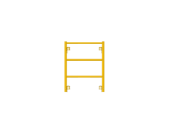Picture of Ladder Frame - 28"W x 3'H - #6 Tube - C-lock at 27.75" Spacing - 12" Rung Spacing