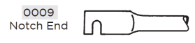 Picture of 10' Diagonal Cross Brace w/ 24" Lock Spacing - Notch End