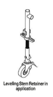 Picture of Leveling Jack Extension Kit- 15" Adjustment - #5 Tube - w/ Retainer