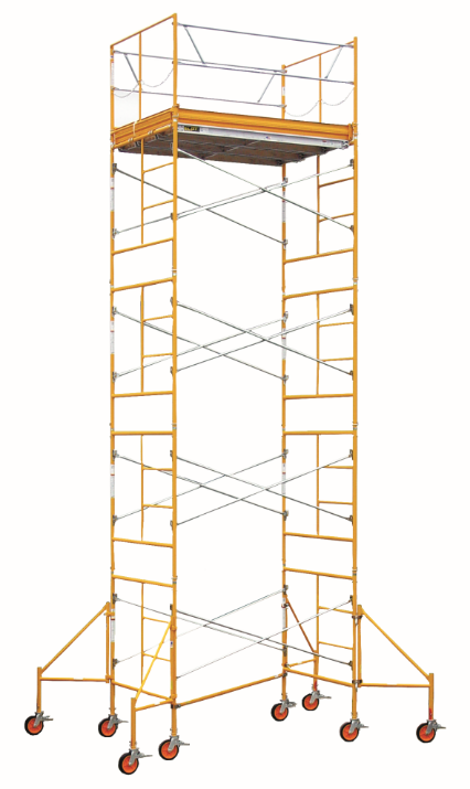Picture of Rolling Tower Package - 7'W x 20'H - #6 Tube w/ Adjustable Gooser