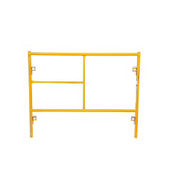 Picture of Step Frame - 5'W x 4'H - #5 Tube - C-lock at 27.75" Spacing - Random Rung Spacing