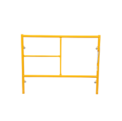 Picture of Step Frame - 5'W x 4'H - #6 Tube - J-lock at 27.75" Spacing - Random Rung Spacing