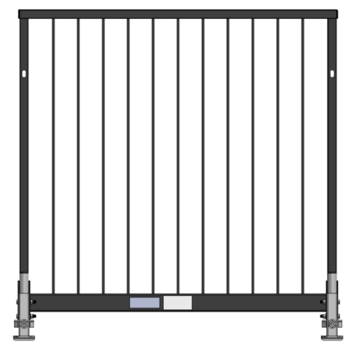Picture of Guard Rail Straight Panels 4ft Vertical-AS2100