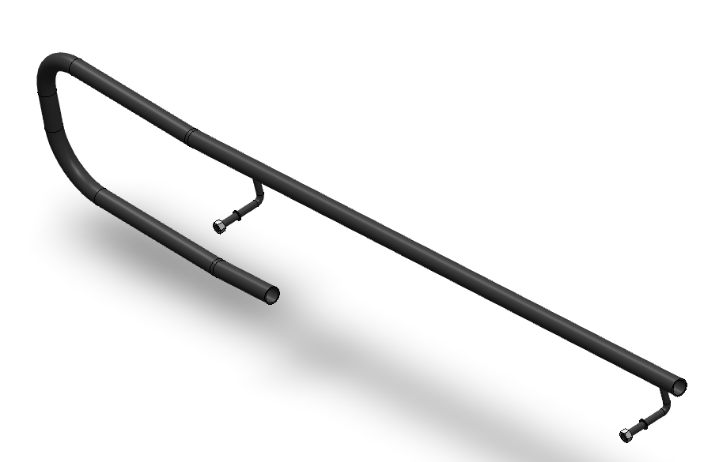 Picture of Lower Right Hand Rail for Stand Alone Ramp