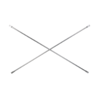 Picture of 7' Diagonal Cross Brace w/ 27.75" Lock Spacing - Hole End