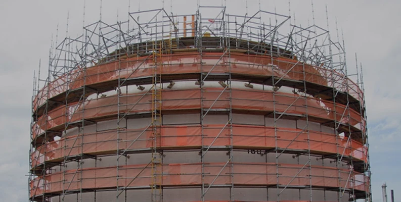 System scaffolding background