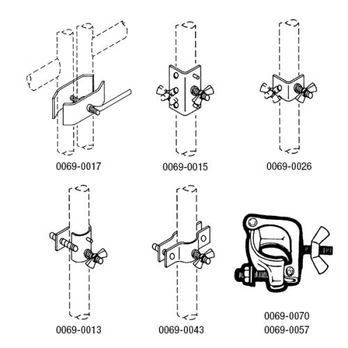 scaffold brackets and clamps