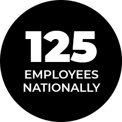 125 Employees Nationally logo
