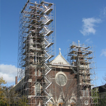 Stair Tower with Scaffold